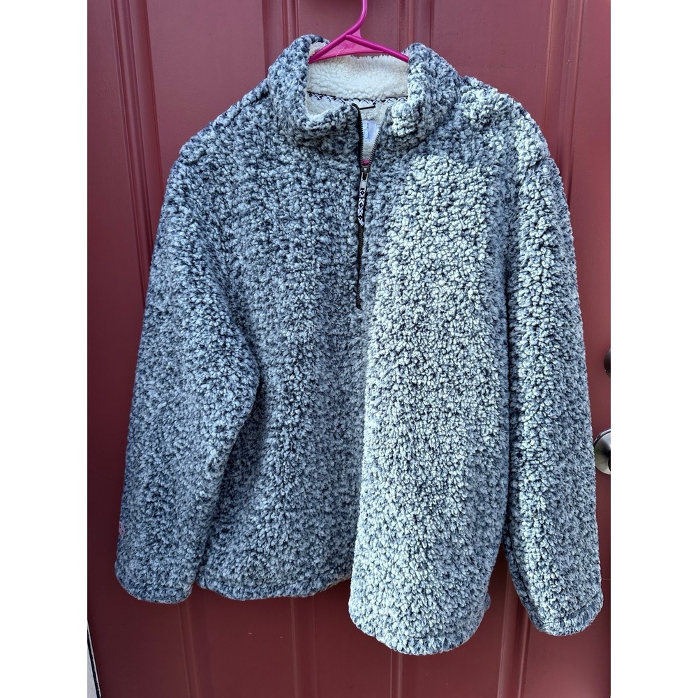 Time and true women's XL Sherpa 3/4 pullover